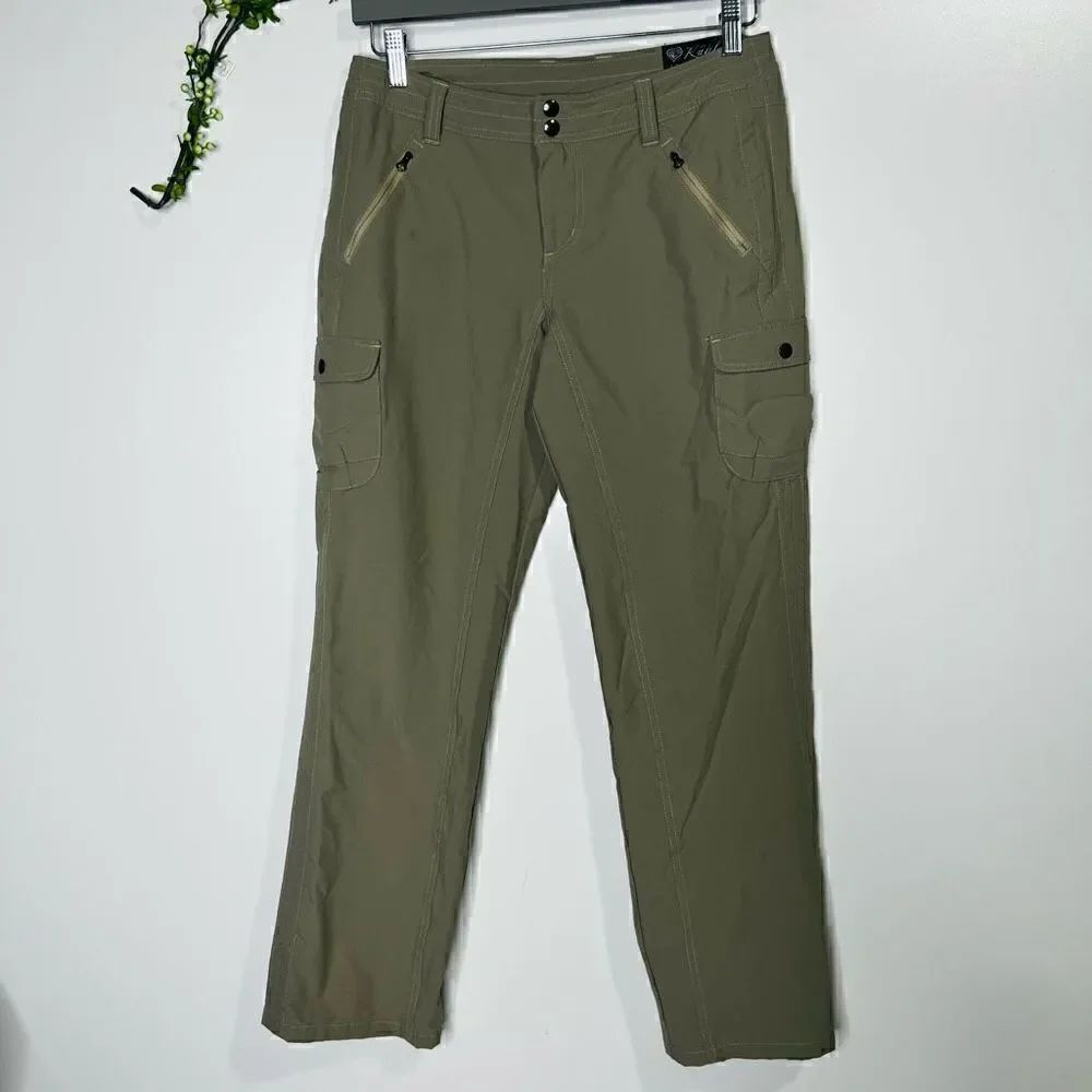 Kuhl Women's Tan Cargo Hiking Pants Size 8